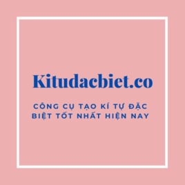 Kí tự đặc biệt