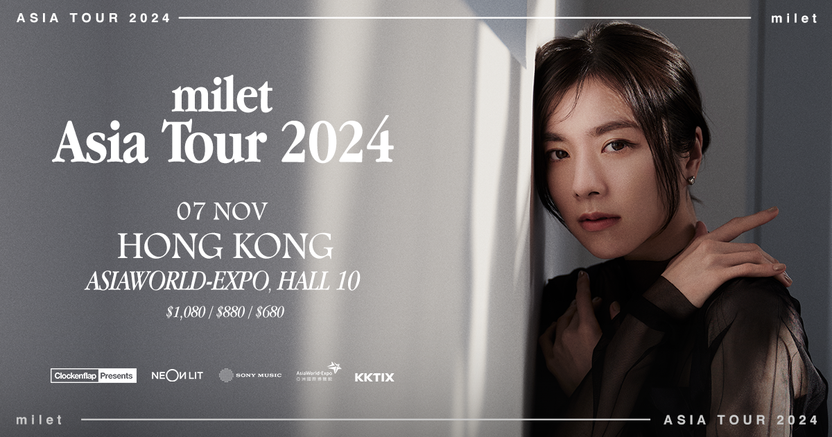 milet Asia Tour 2024 in Hong Kong