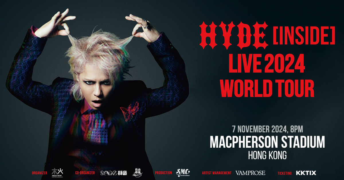 HYDE [INSIDE] LIVE 2024 WORLD TOUR – HONG KONG