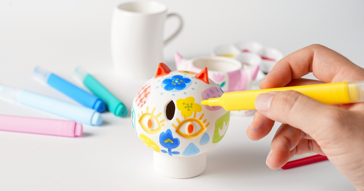 【Open MUJI】逗一起DIY彩繪公仔II_無印良品MITSUI OUTLET PARK林口門市