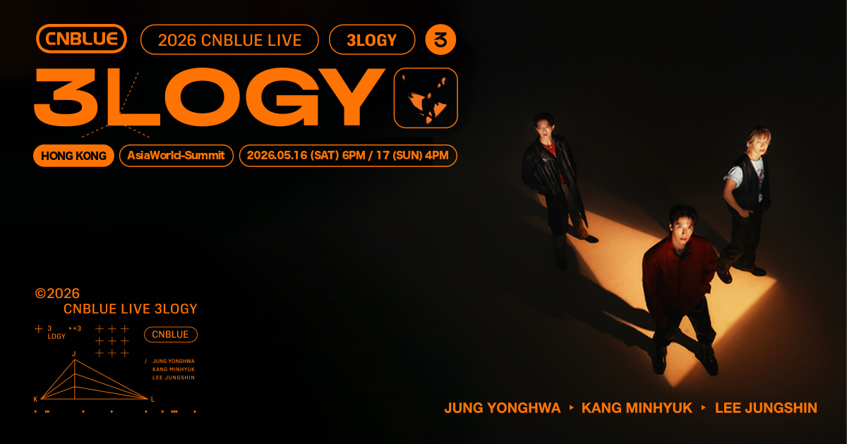 2026 CNBLUE LIVE WORLD TOUR '3LOGY' IN HONG KONG