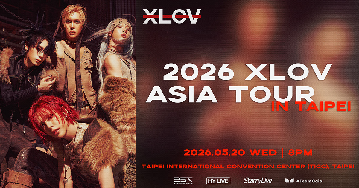 XLOV トレカ セット 台湾 台北 公演 XLOV in Taipei