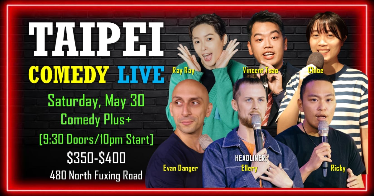 【5/30】Taipei Comedy Live