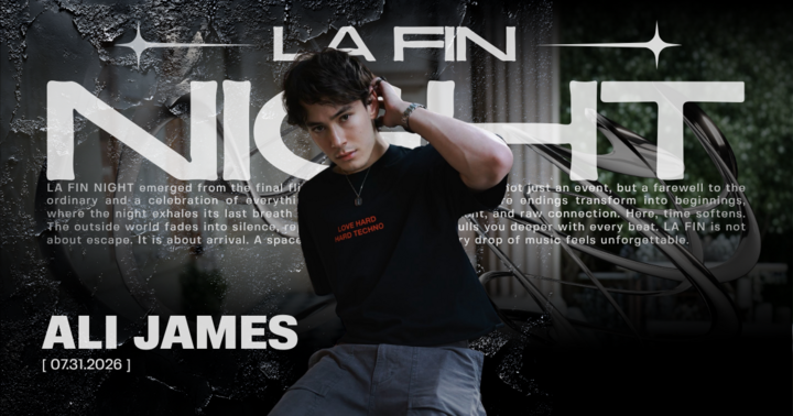 LA FIN NIGHT presents ALI JAMES